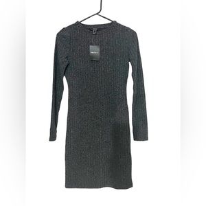 Forever 21 sweater dress| Charcoal color| Small